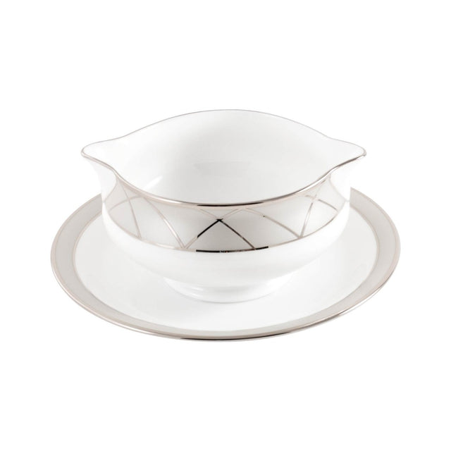 Haviland Clair De Lune Arcades Sauce Boat