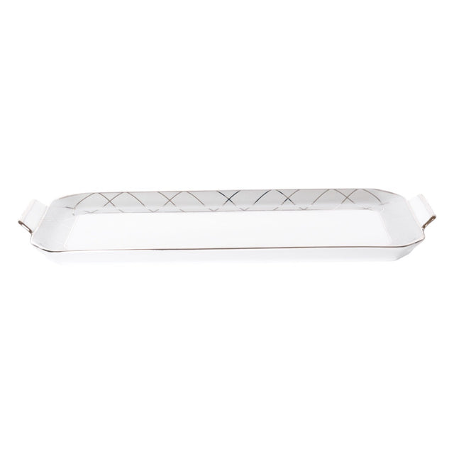Haviland Clair De Lune Arcades Oblong Cake Platter