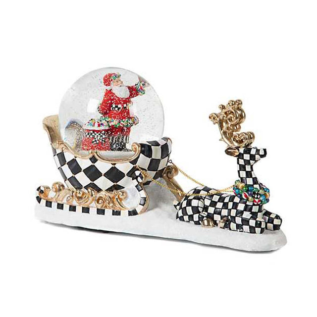 Mackenzie-Childs Dashing Through The Snow Globe