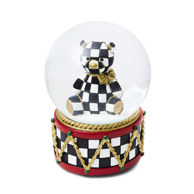 Mackenzie-Childs Courtly Bear Snow Globe