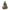 Mackenzie-Childs Courtly Christmas Tree Rotating Music Box