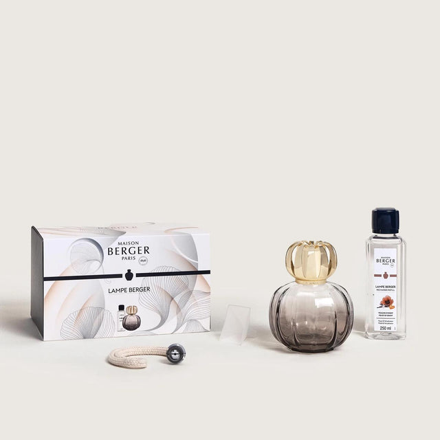 Grey Corali Lamp Berger Gift Pack