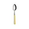 Sabre White Stripe Yellow 14cm Coffee Spoon