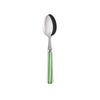 Sabre White Stripe Garden Green 14cm Coffee Spoon