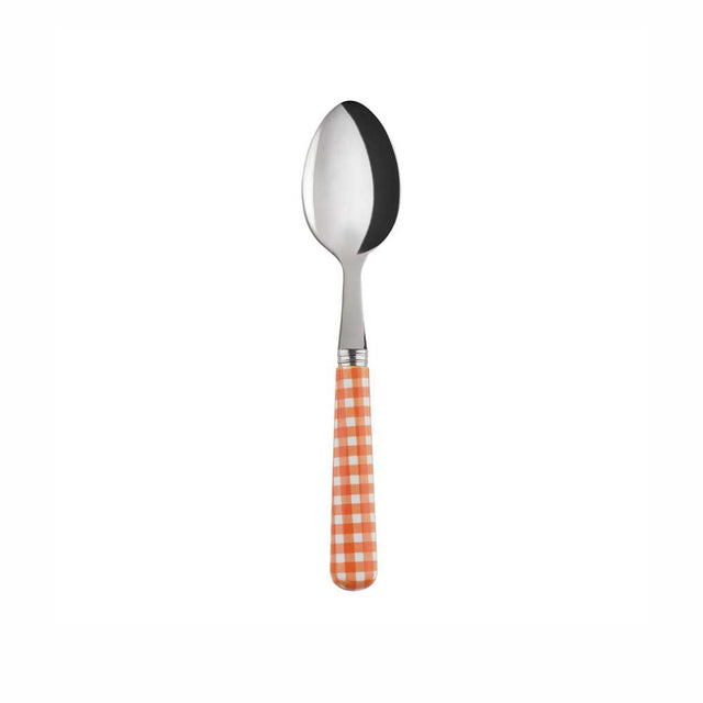 Sabre Gingham Orange 14cm Coffee Spoon