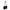 Vondels Black Fashion Bag Ornament