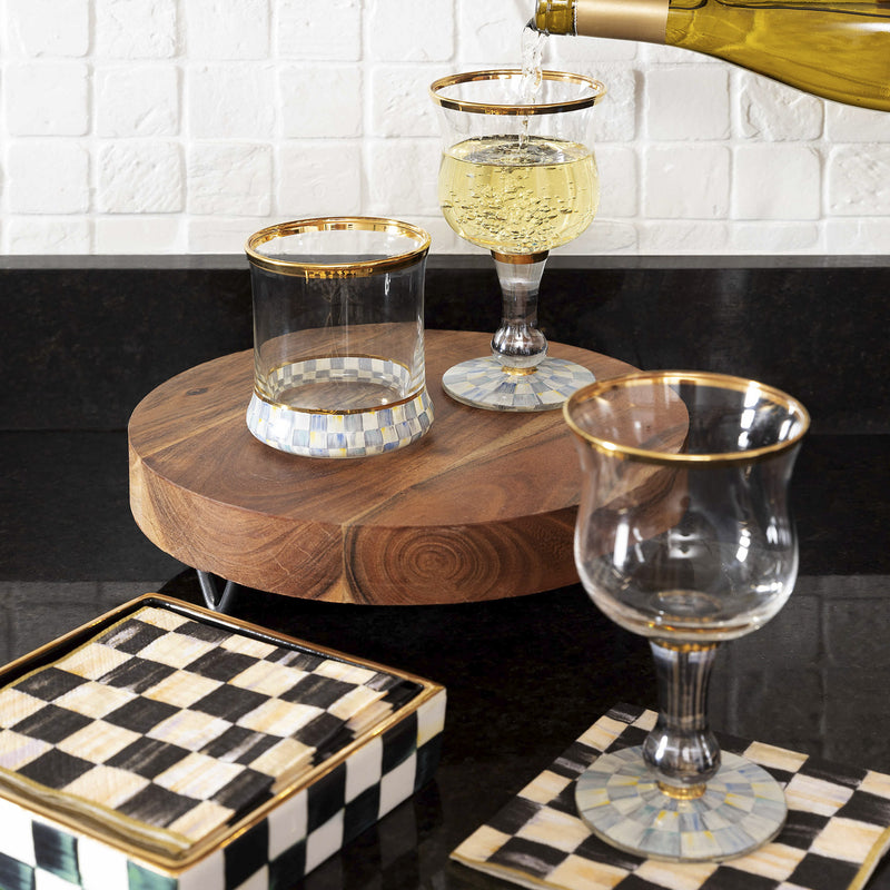 Mackenzie-Childs Courtly Check Cocktail Paper Napkins