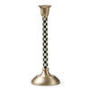 Mackenzie-Childs Courtly Check Medium Candlestick