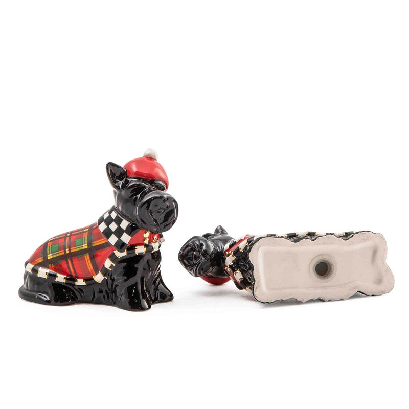 Mackenzie-Childs Tartastic Scottie Salt & Pepper Set
#2