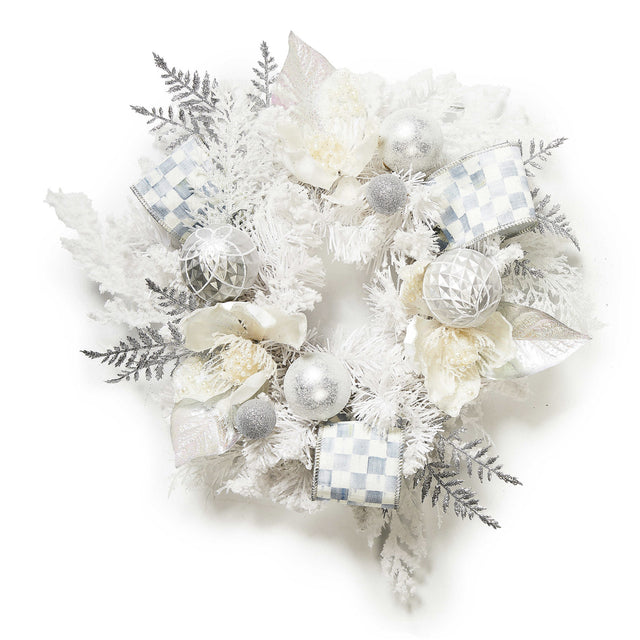 Mackenzie-Childs Crystal Palace Mini White Wreath