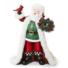 Mackenzie-Childs Cozy Christmas Santa with Cardinal