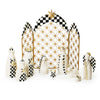 Mackenzie-Childs Courtly Check 10-Piece Mini Nativity Set