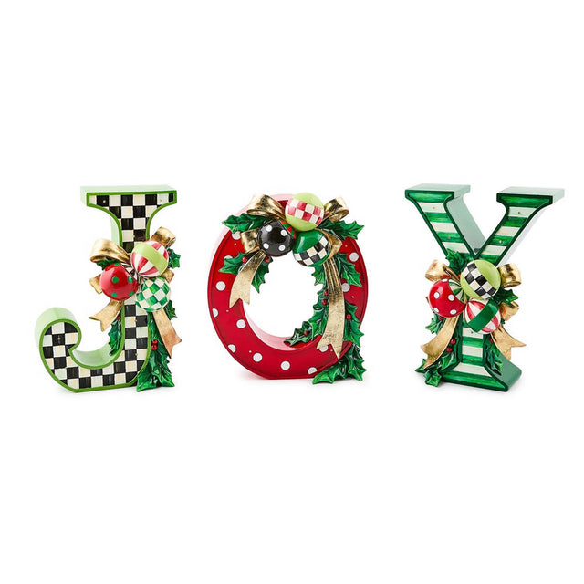 Mackenzie-Childs Check It Out Illuminated Joy