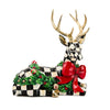Mackenzie-Childs Holly Check Resting Deer