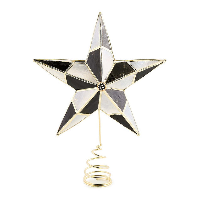 Mackenzie-Childs Courtly Capiz Star Tree Topper