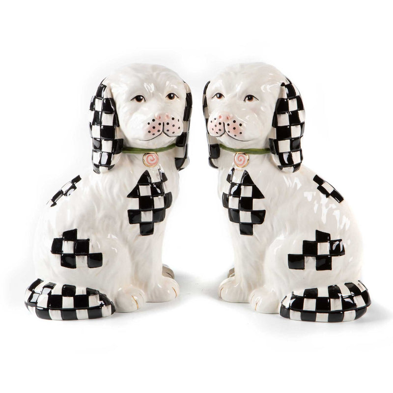 Mackenzie-Childs Staffordshire Dog Figures, Set Of 2
