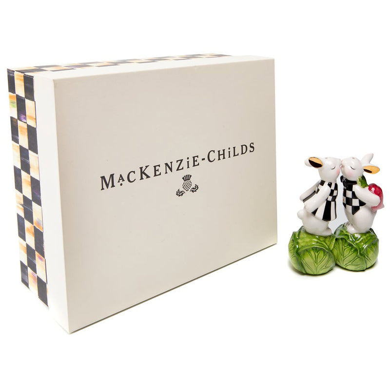 Mackenzie-Childs Cabbage Garden Salt & Pepper Set