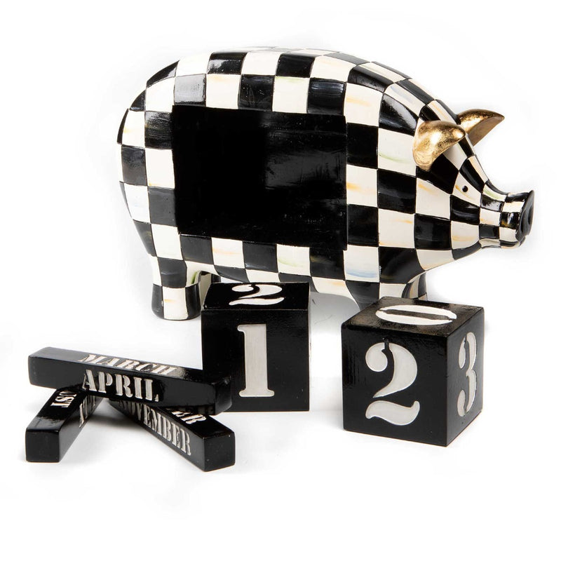 Mackenzie-Childs Pig Everlasting Calendar
#2
