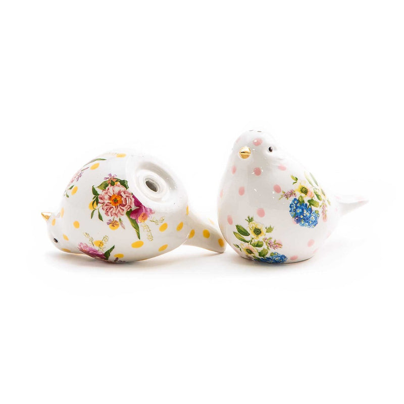 Mackenzie-Childs Wildflowers Bird Salt & Pepper Set
#2