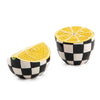 Mackenzie-Childs Lemon Salt & Pepper Set