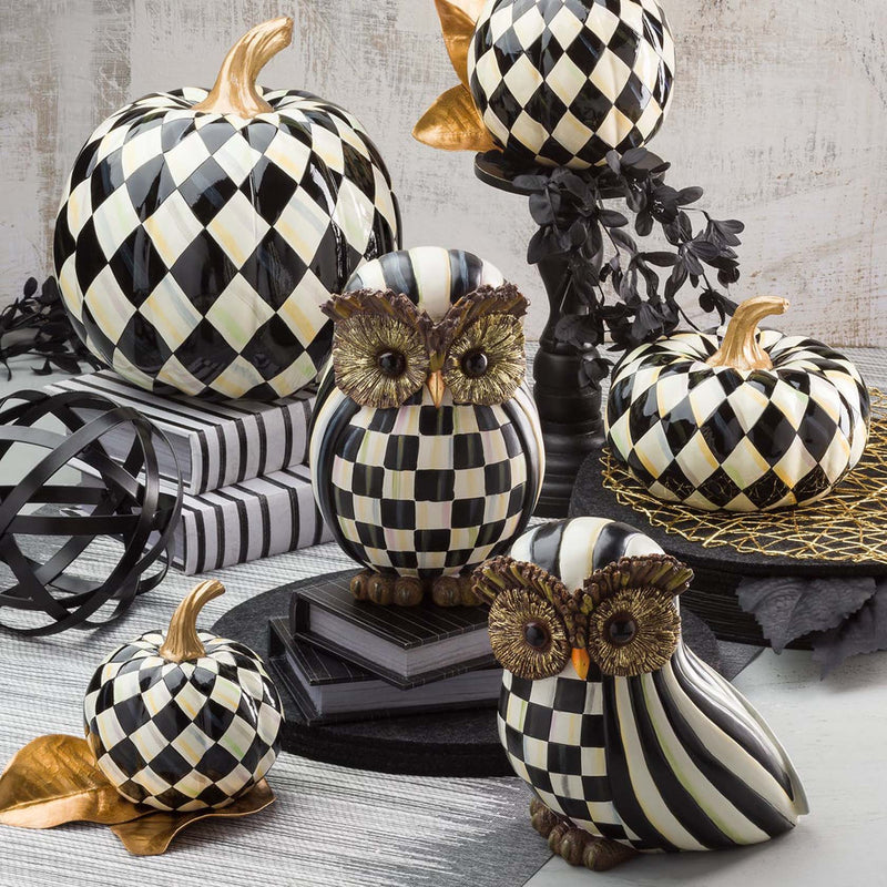 Mackenzie-Childs Courtly Stripe Owl