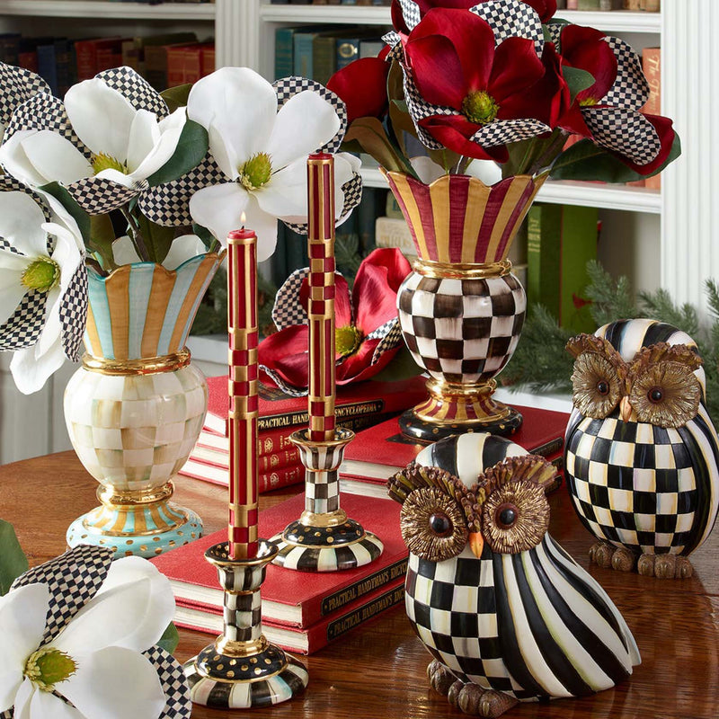 Mackenzie-Childs Courtly Stripe Owl