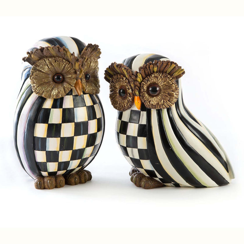 Mackenzie-Childs Courtly Stripe Owl