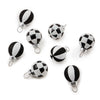 Mackenzie-Childs Courtly Check Mini Glass Ball Ornaments, Set of 8