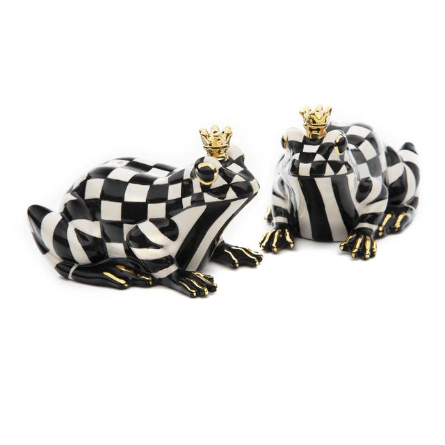 Mackenzie-Childs Frog Salt & Pepper Set
