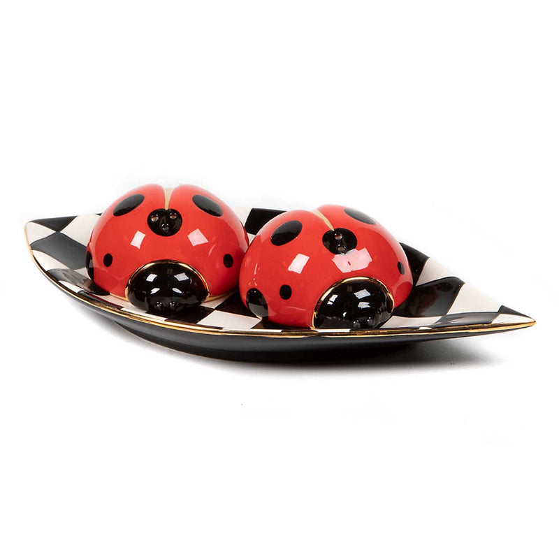 Mackenzie-Childs Ladybird Salt & Pepper Set
