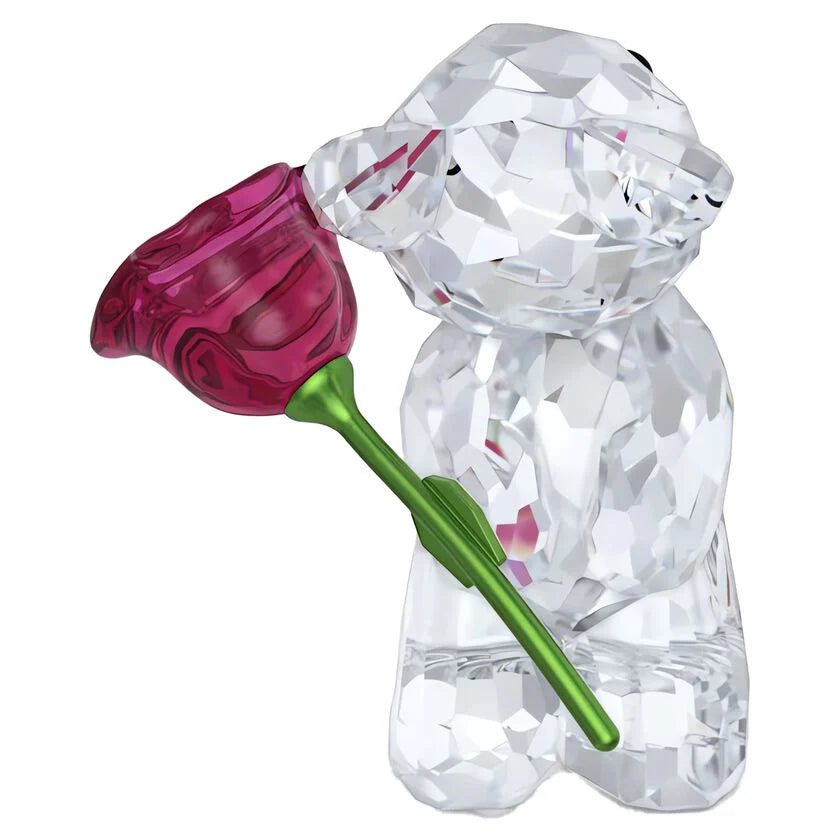 【SWAROVSKI】 Krisベア A Rose with Love Swarovski Kris Bear A Rose with Love – David Shuttle Ltd