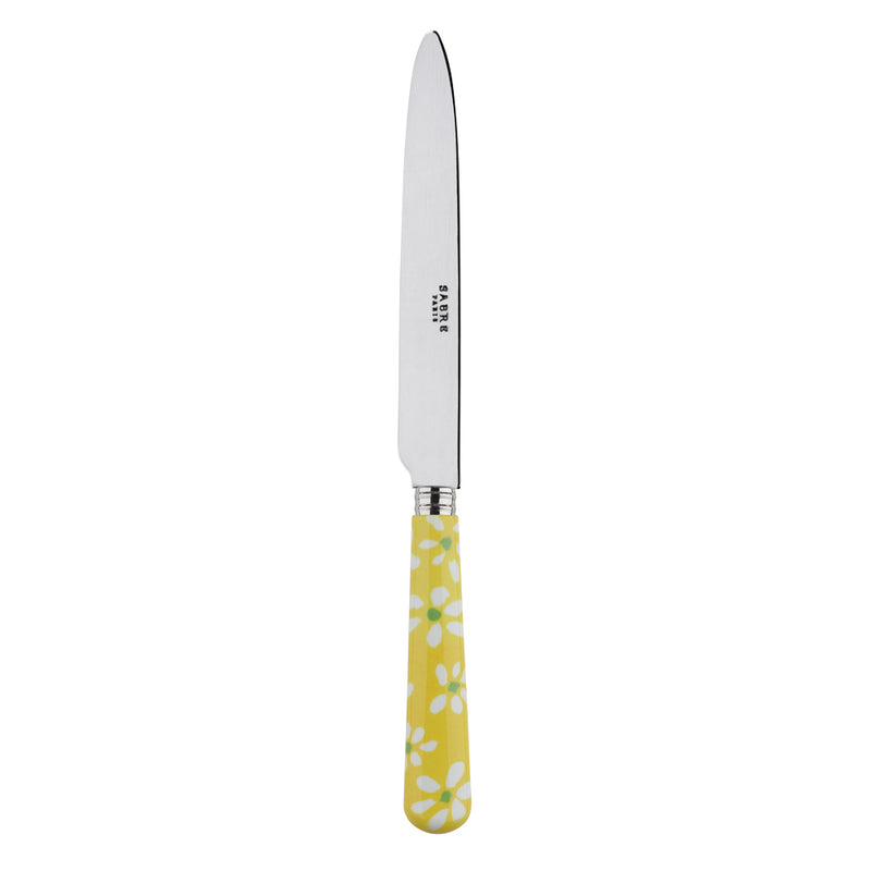 Sabre Marguerite Yellow 24cm Dinner Knife