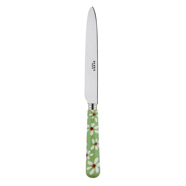 Sabre Marguerite Garden Green 24cm Dinner Knife