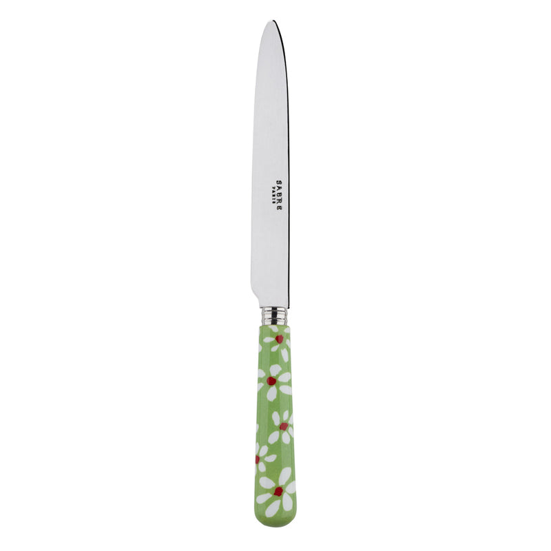 Sabre Marguerite Garden Green 24cm Dinner Knife