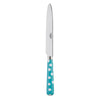Sabre White Dots Turquoise 24cm Dinner Knife