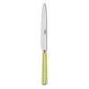 Sabre White Stripe Lime 24cm Dinner Knife