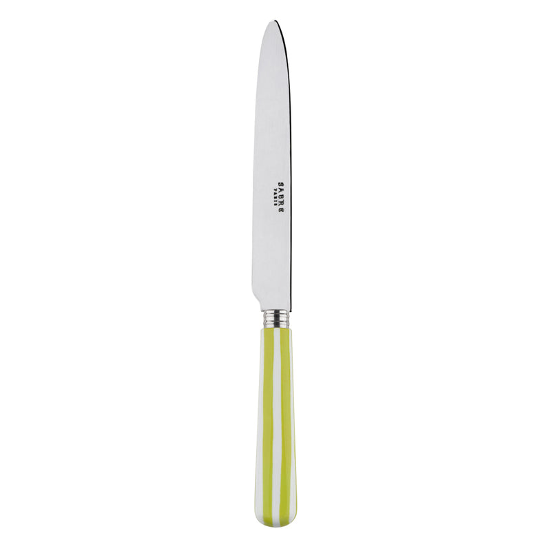Sabre Transat Light Green 24cm Dinner Knife