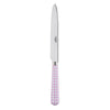 Sabre Gingham Pink 24cm Dinner Knife