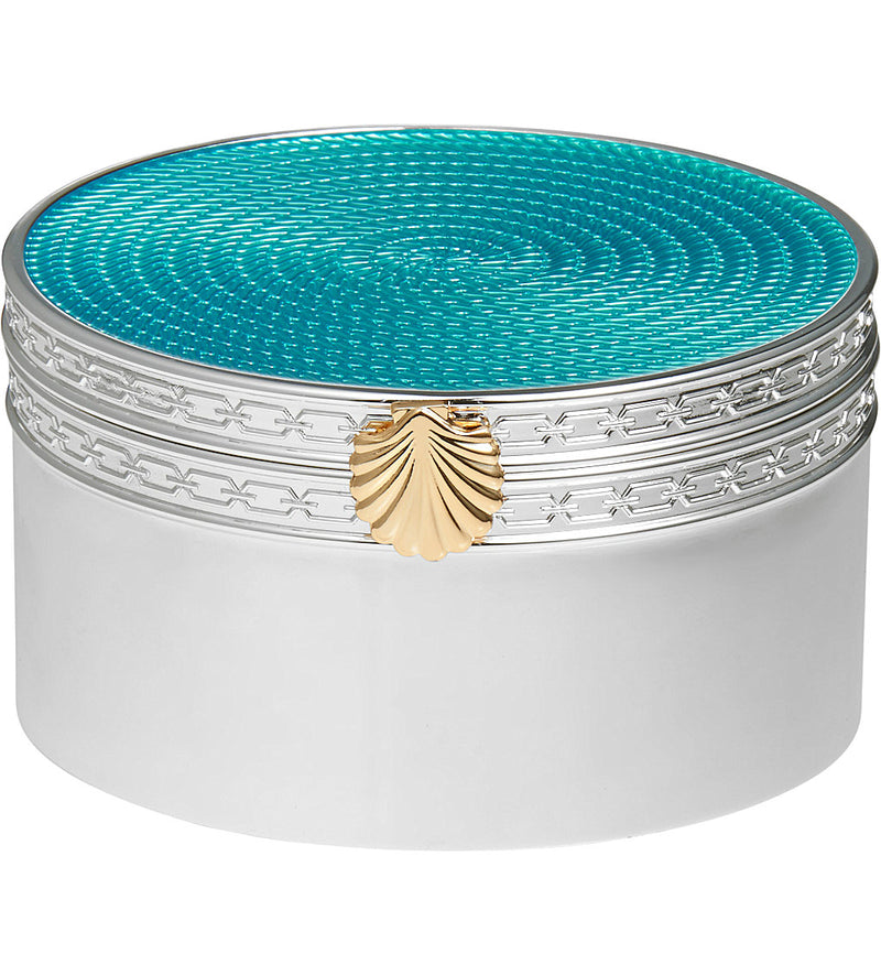 Vera Wang With Love Treasures Aquamarine Seashell Treasure Box