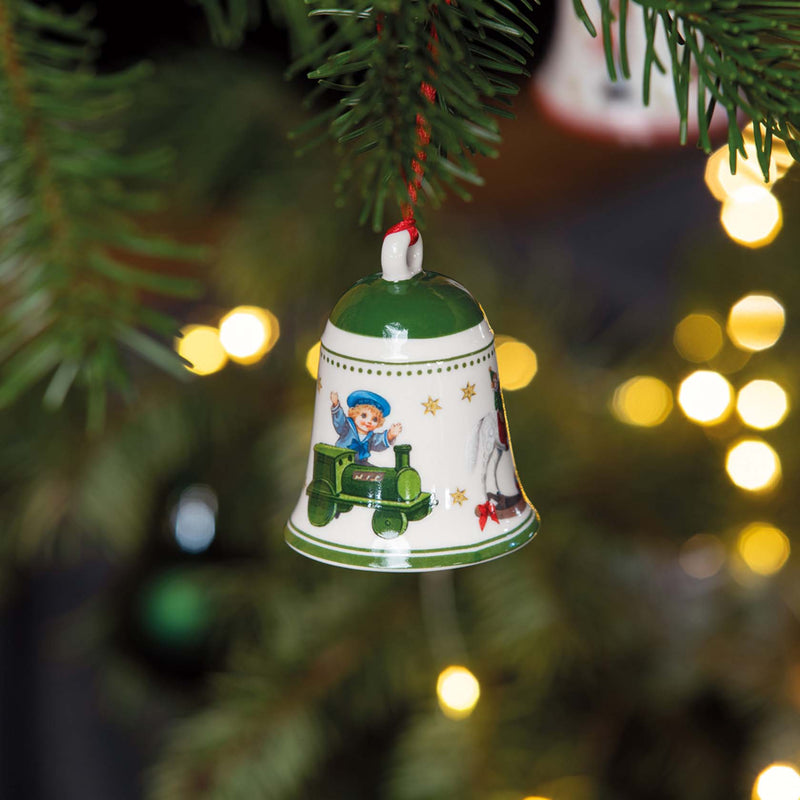 Villeroy & Boch My Christmas Tree Bell, Toys-Green