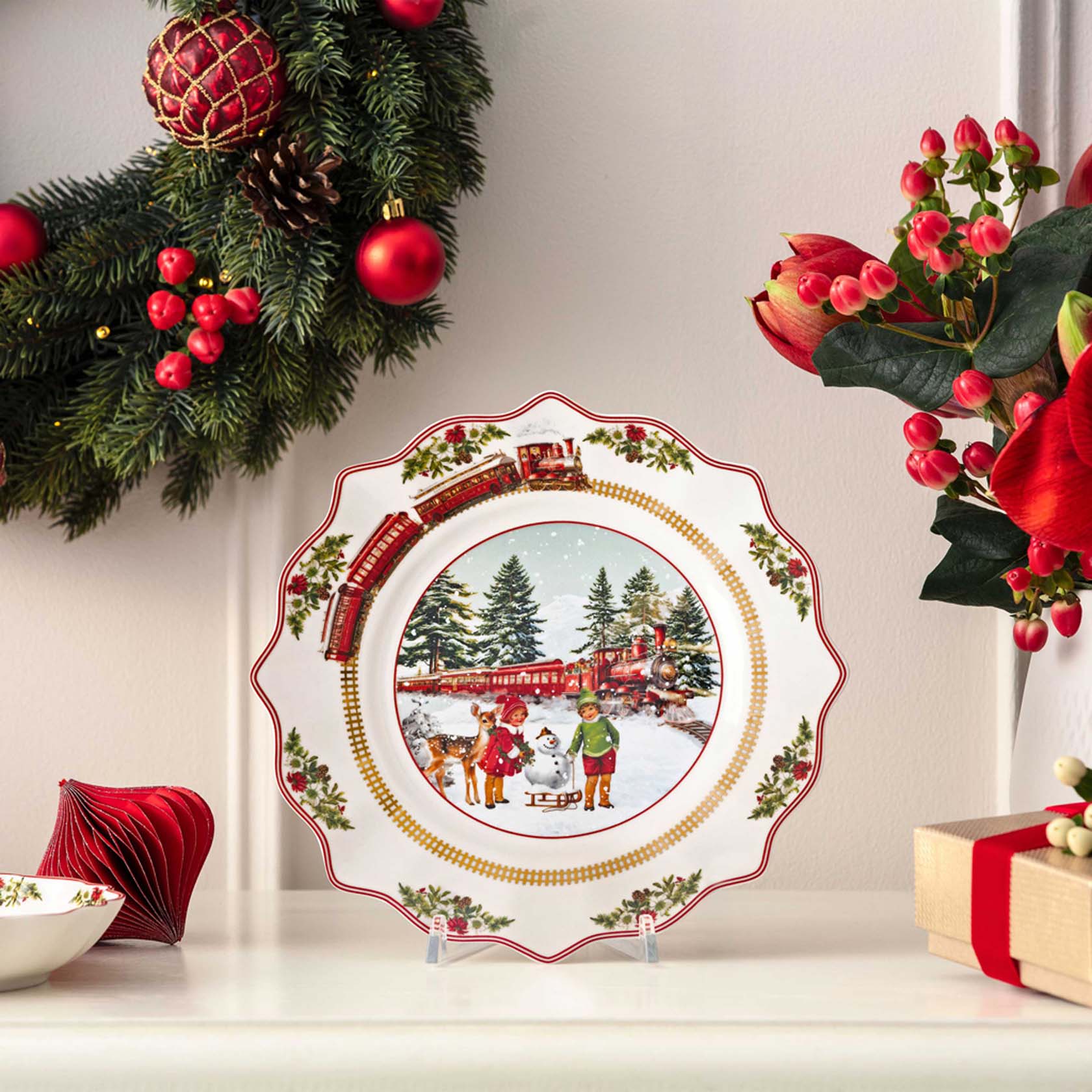 Villeroy & Boch Annual Christmas Edition Plate 2025 – David