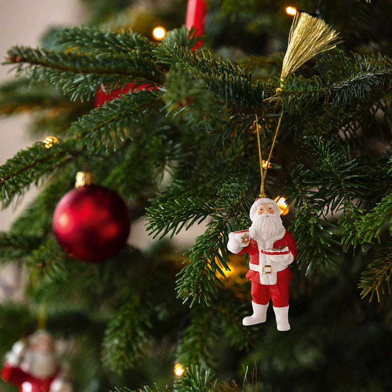 Villeroy & Boch Christmas Classics Santa Ornament 2025