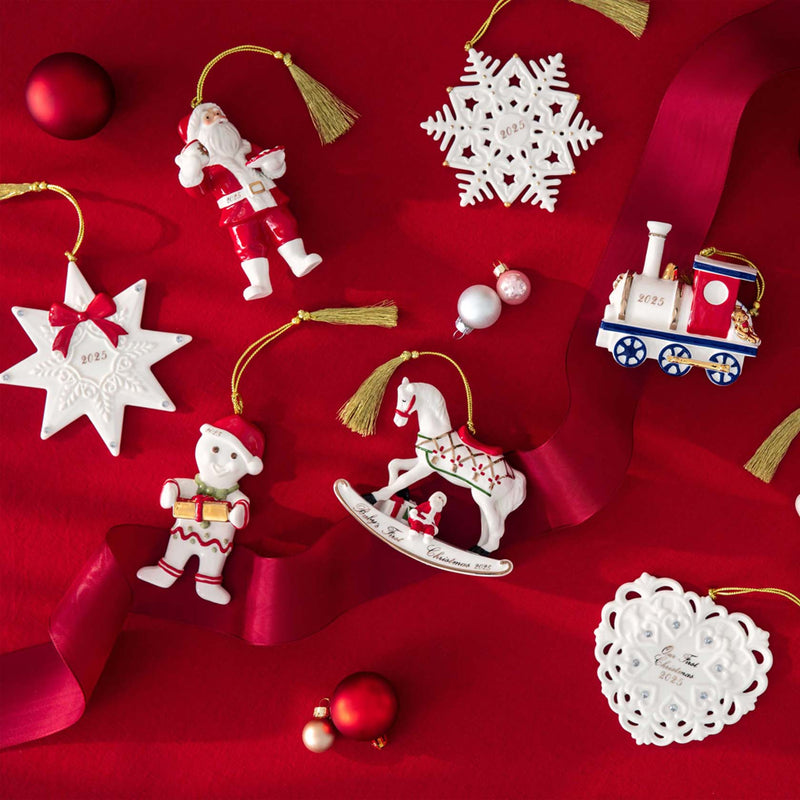 Villeroy & Boch Christmas Classics Santa Ornament 2025