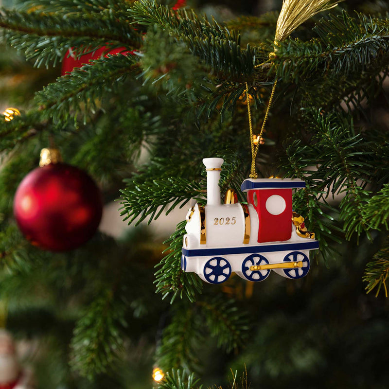 Villeroy & Boch Christmas Classics Locomotive Ornament 2025