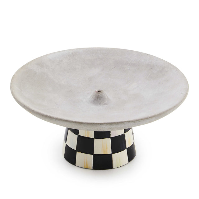 Mackenzie-Childs Courtly Check Incense Holder
