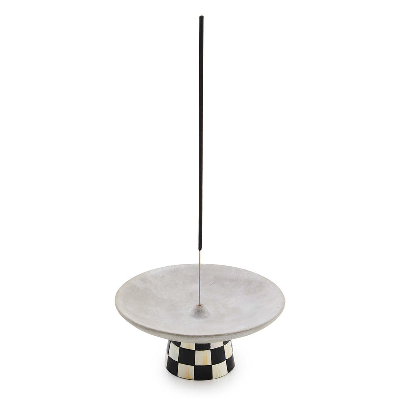 Mackenzie-Childs Courtly Check Incense Holder