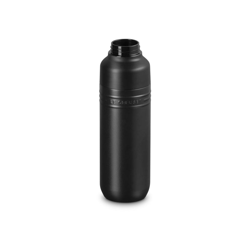 Le Creuset On The Go Insulated Water Bottle 500ml Matte Black