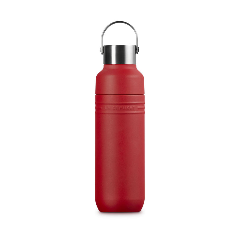 Le Creuset On The Go Insulated Water Bottle 500ml Cerise