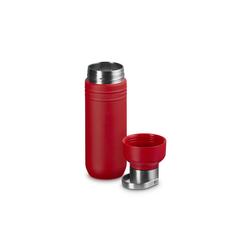 Le Creuset On The Go Insulated Water Bottle 500ml Cerise