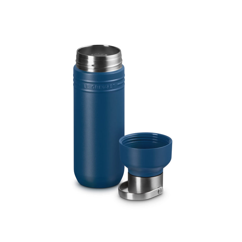 Le Creuset On The Go Insulated Water Bottle 500ml Deep Teal